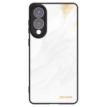 Picasee silikónový čierny obal pre Samsung Galaxy S25 Edge 5G - White