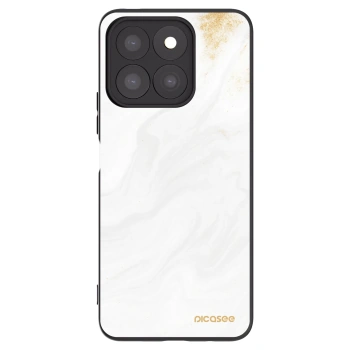 Picasee silikónový čierny obal pre Honor X8c - White