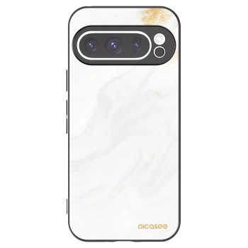 Picasee silikónový čierny obal pre Google Pixel 9 Pro - White