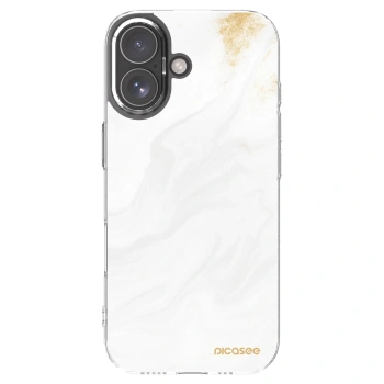 Picasee silikónový prehľadný obal pre Apple iPhone 17 - White