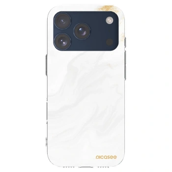 Picasee silikónový prehľadný obal pre Apple iPhone 17 Pro - White