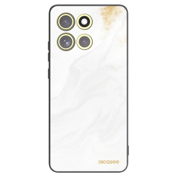 Picasee silikónový čierny obal pre Motorola Moto G86 5G - White