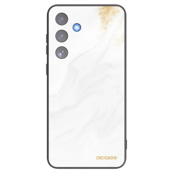 Picasee silikónový čierny obal pre Samsung Galaxy S25 FE 5G - White