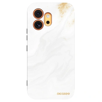 Picasee silikónový čierny obal pre Honor 600 - White