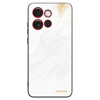 Picasee silikónový čierny obal pre Motorola Edge 60 Neo 5G - White