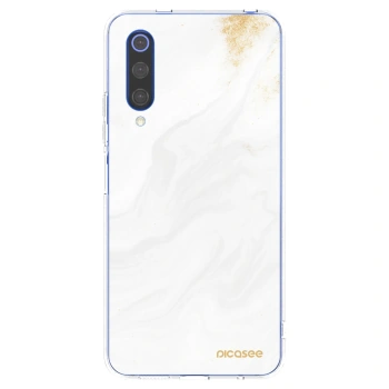 Picasee silikónový prehľadný obal pre Xiaomi Mi 9 SE - White