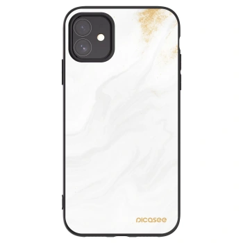 Picasee silikónový čierny obal pre Apple iPhone 11 - White