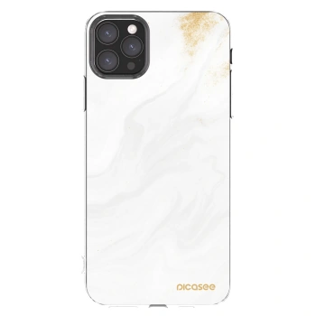 Picasee silikónový prehľadný obal pre Apple iPhone 11 Pro Max - White