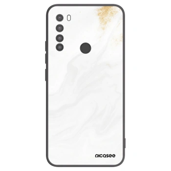 Picasee silikónový čierny obal pre Xiaomi Redmi Note 8 - White