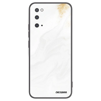 Picasee silikónový čierny obal pre Samsung Galaxy S20 G980F - White