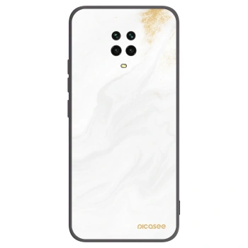 Picasee silikónový čierny obal pre Xiaomi Redmi Note 9 Pro - White