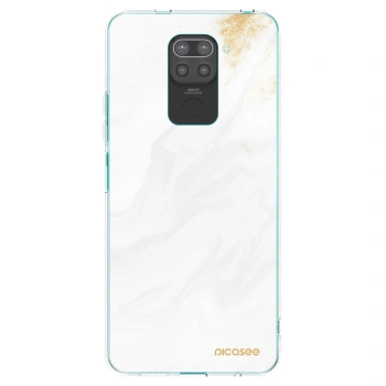 Picasee silikónový čierny obal pre Xiaomi Redmi Note 9 - White