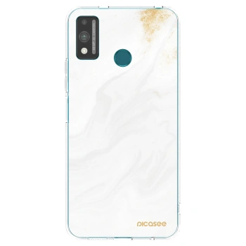 Picasee silikónový prehľadný obal pre Honor 9X Lite - White