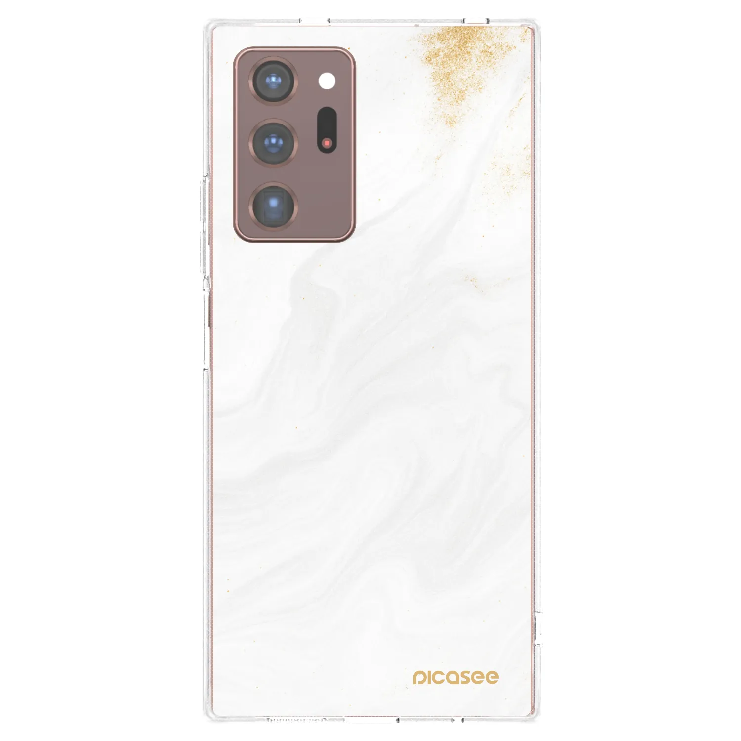 Picasee silikónový prehľadný obal pre Samsung Galaxy Note 20 Ultra - White