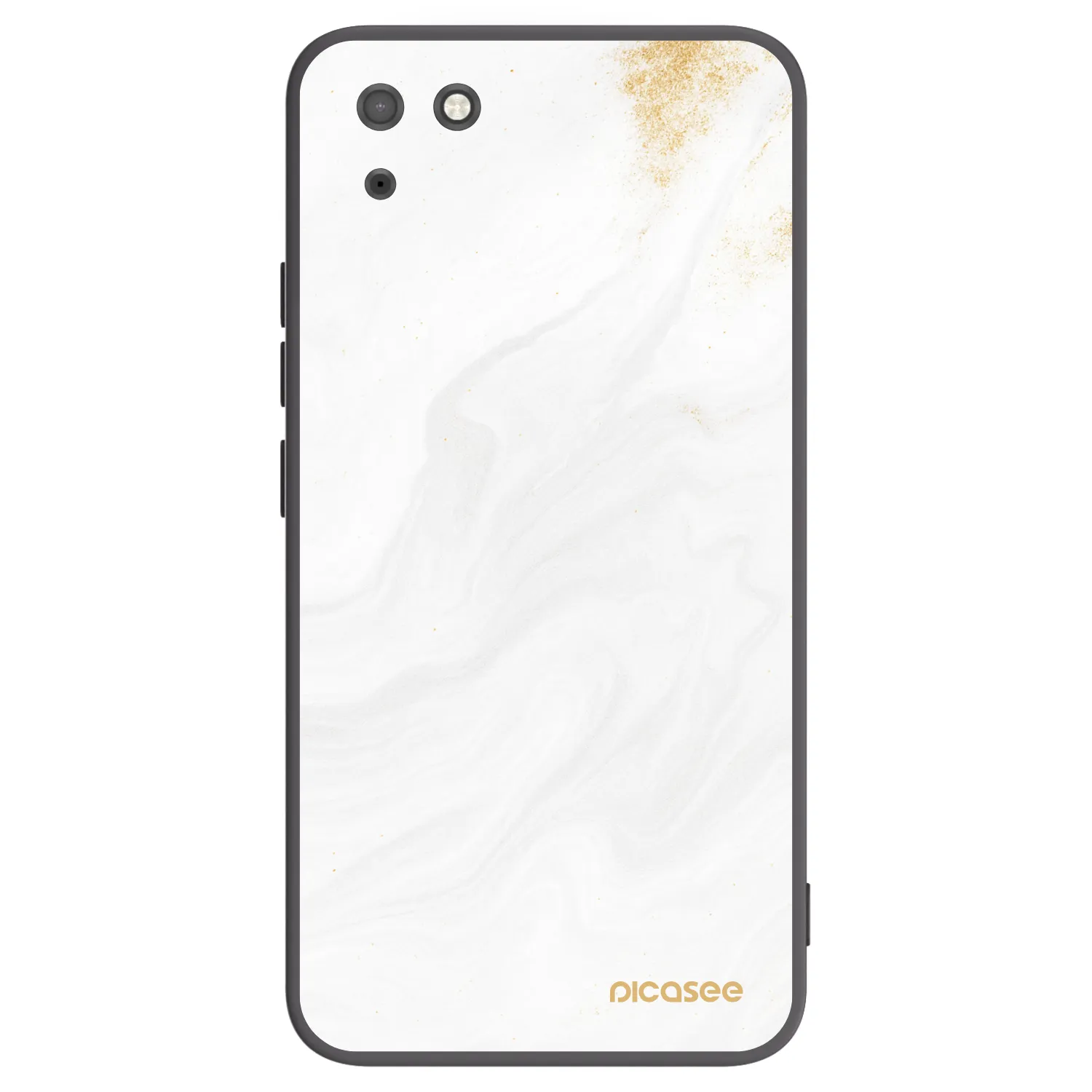 Picasee silikónový čierny obal pre Huawei Y5P - White
