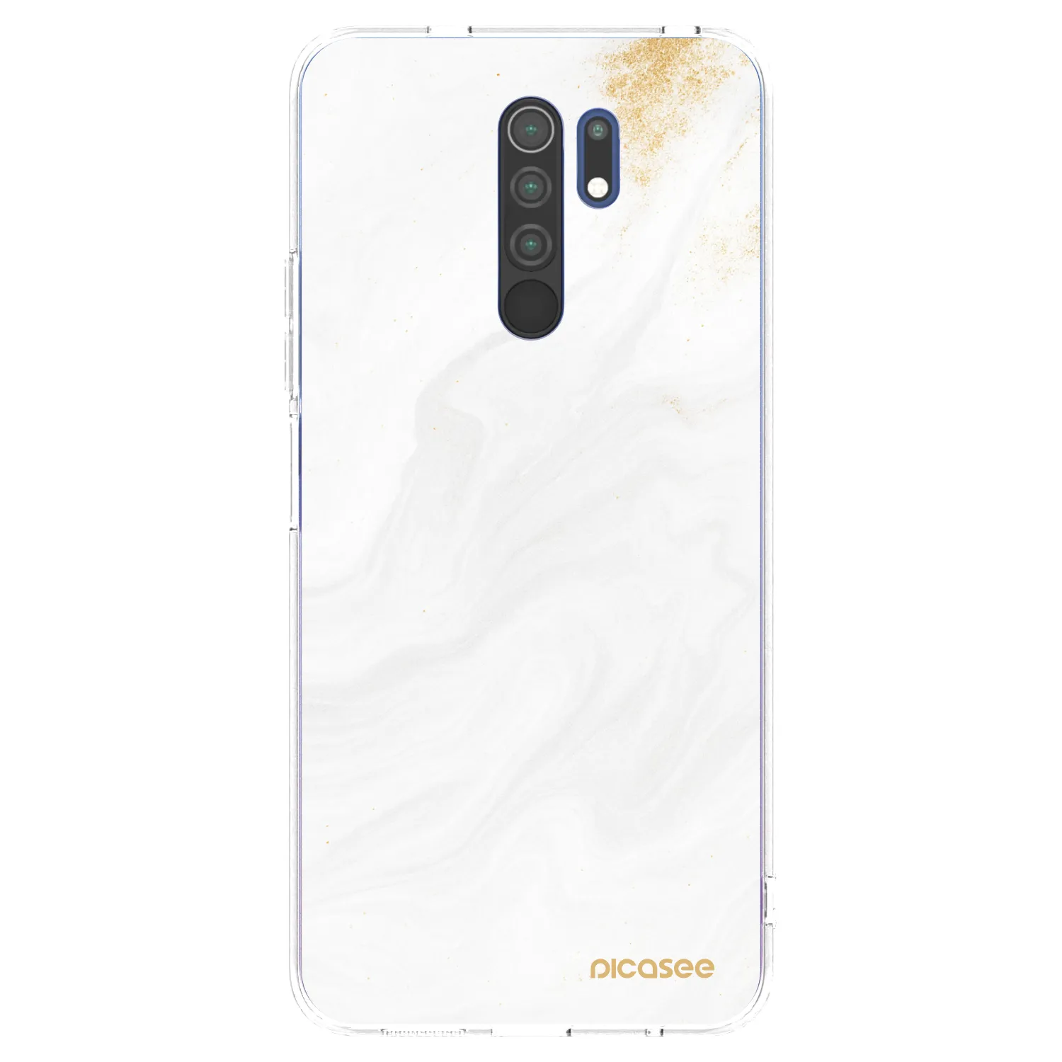Picasee silikónový prehľadný obal pre Xiaomi Redmi 9 - White