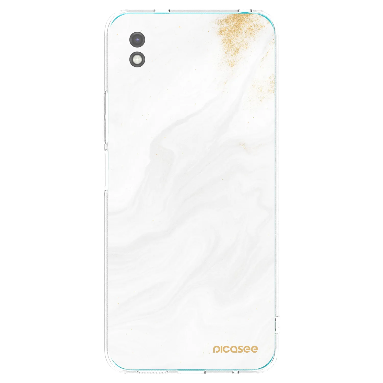 Picasee silikónový čierny obal pre Xiaomi Redmi 9A - White