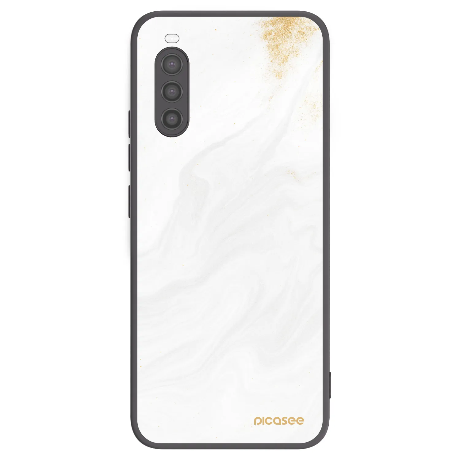 Picasee silikónový čierny obal pre Sony Xperia 10 II - White