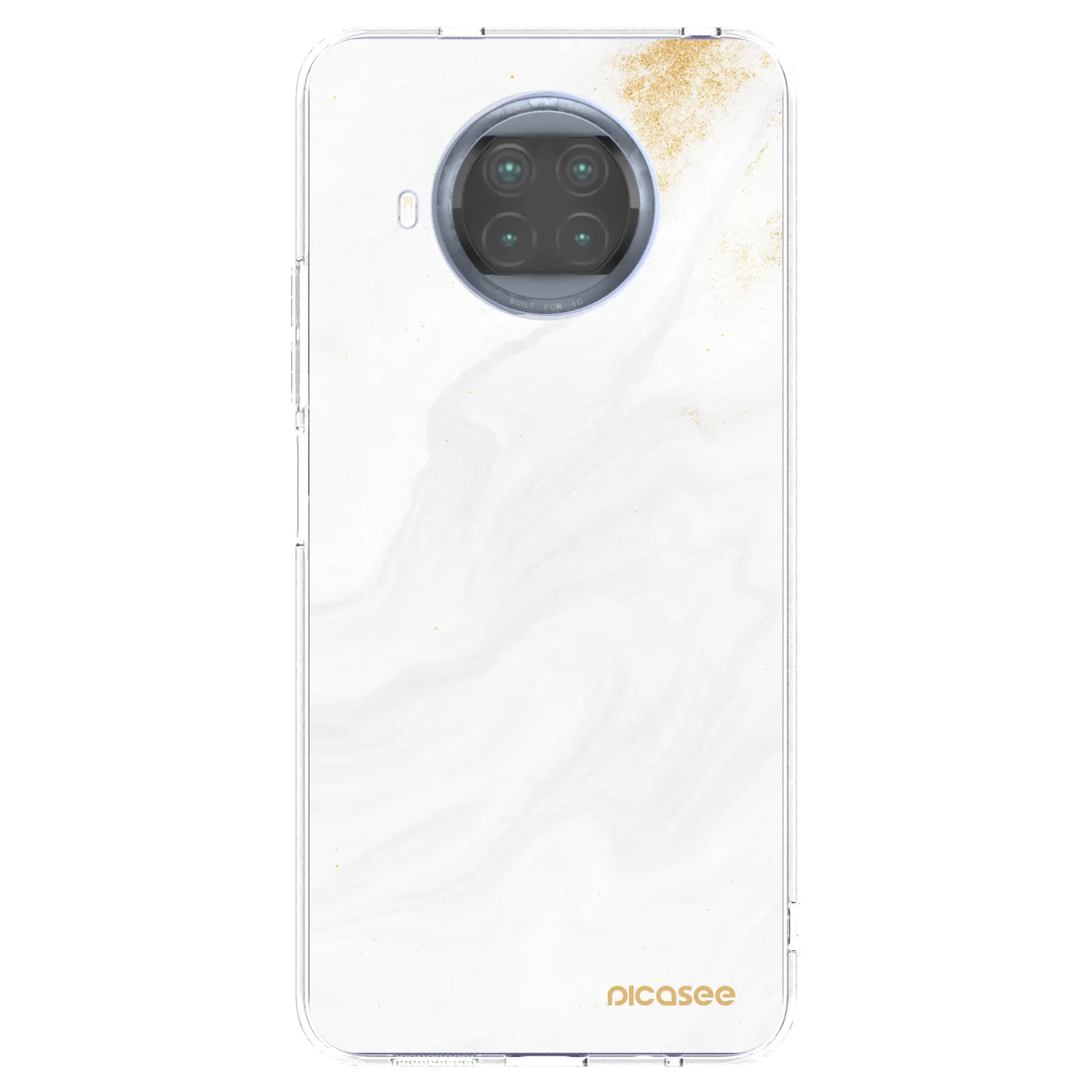 Picasee silikónový prehľadný obal pre Xiaomi Mi 10T Lite - White
