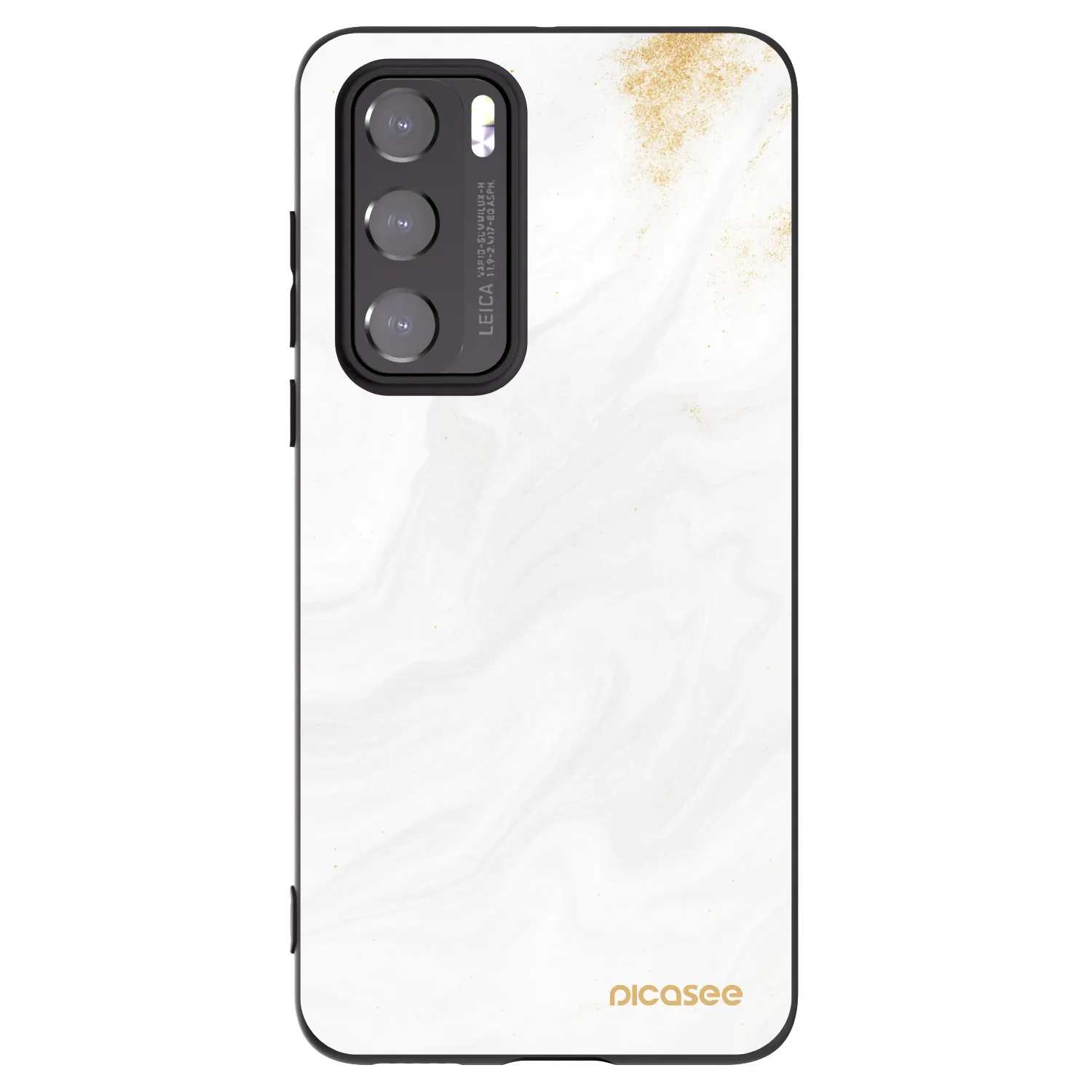 Picasee silikónový čierny obal pre Huawei P40 - White