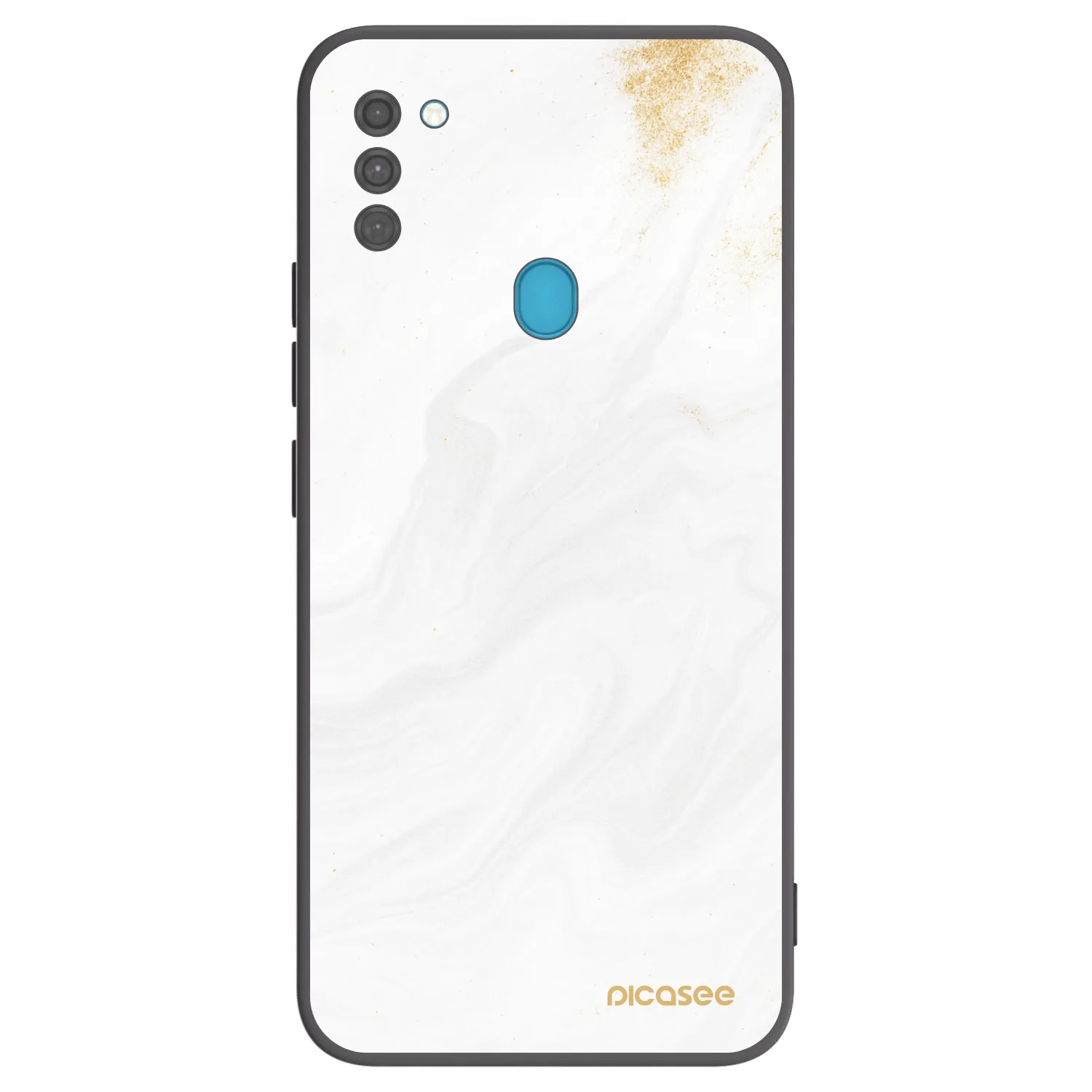 Picasee silikónový čierny obal pre Samsung Galaxy M11 - White