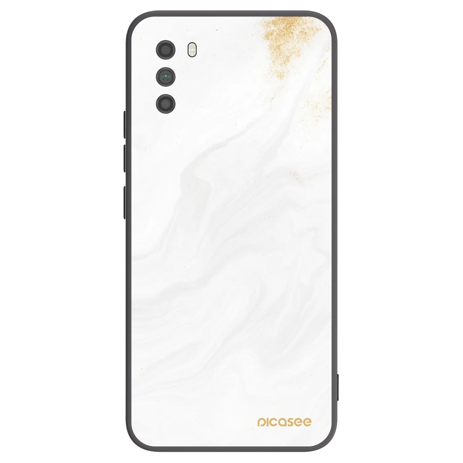 Picasee silikónový čierny obal pre Xiaomi Poco M3 - White