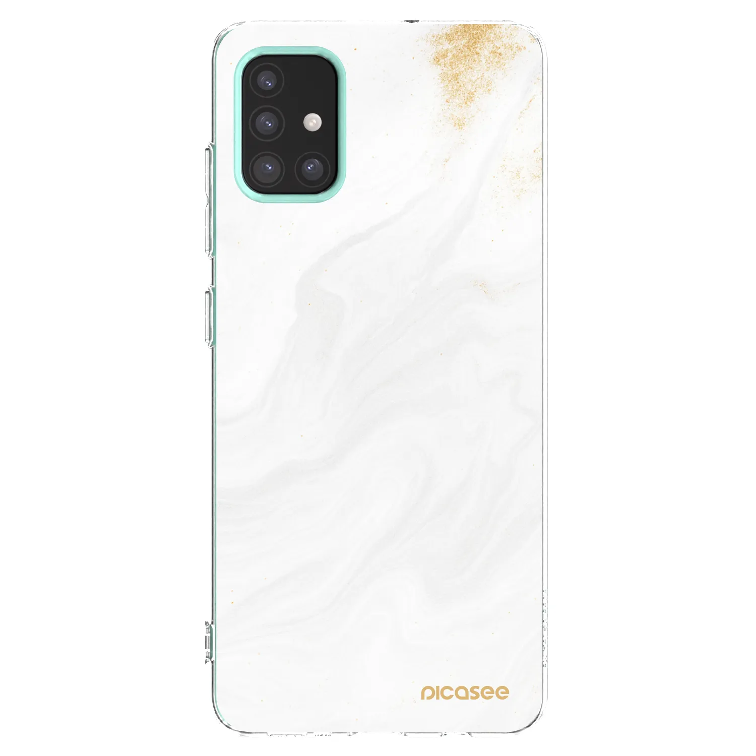 Picasee silikónový prehľadný obal pre Samsung Galaxy M31s - White