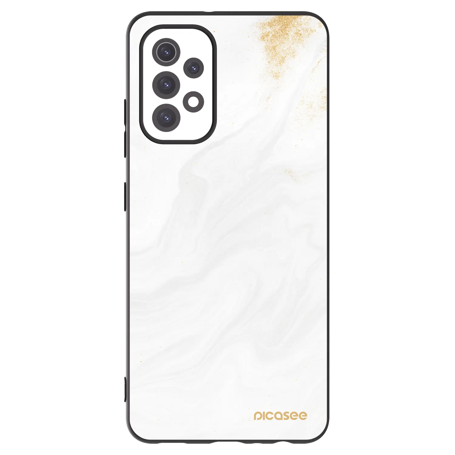 Picasee silikónový čierny obal pre Samsung Galaxy A32 5G A326B - White