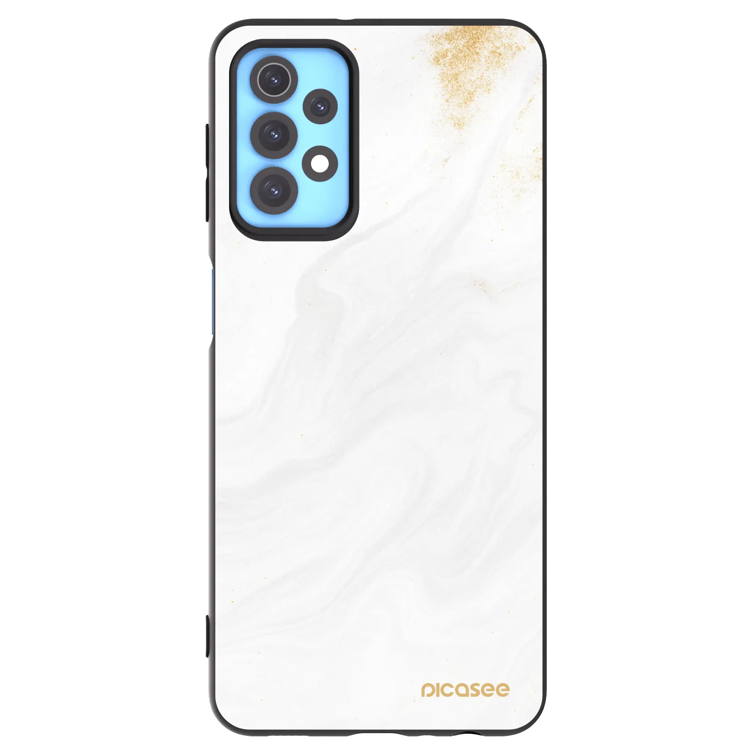 Picasee silikónový čierny obal pre Samsung Galaxy A32 4G SM-A325F - White