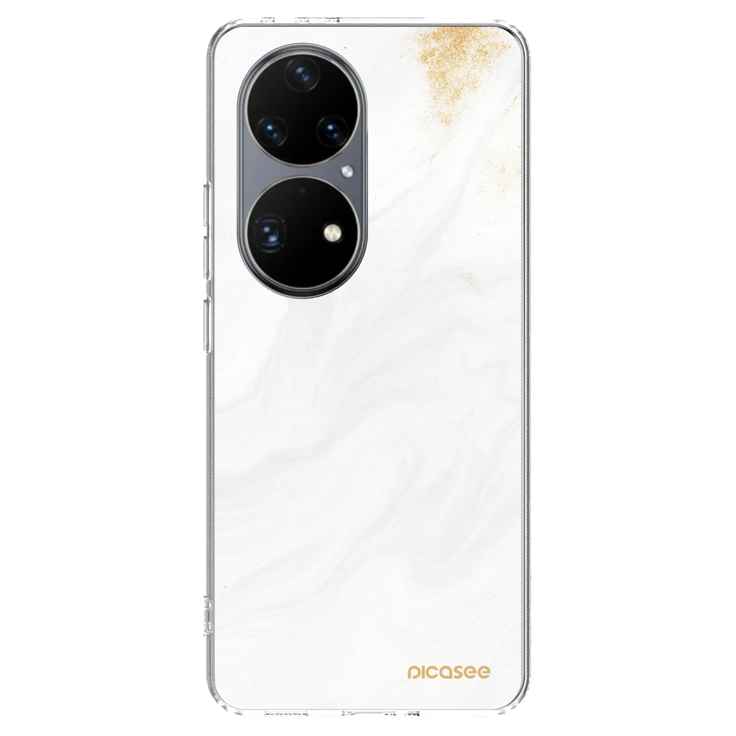 Picasee silikónový prehľadný obal pre Huawei P50 - White