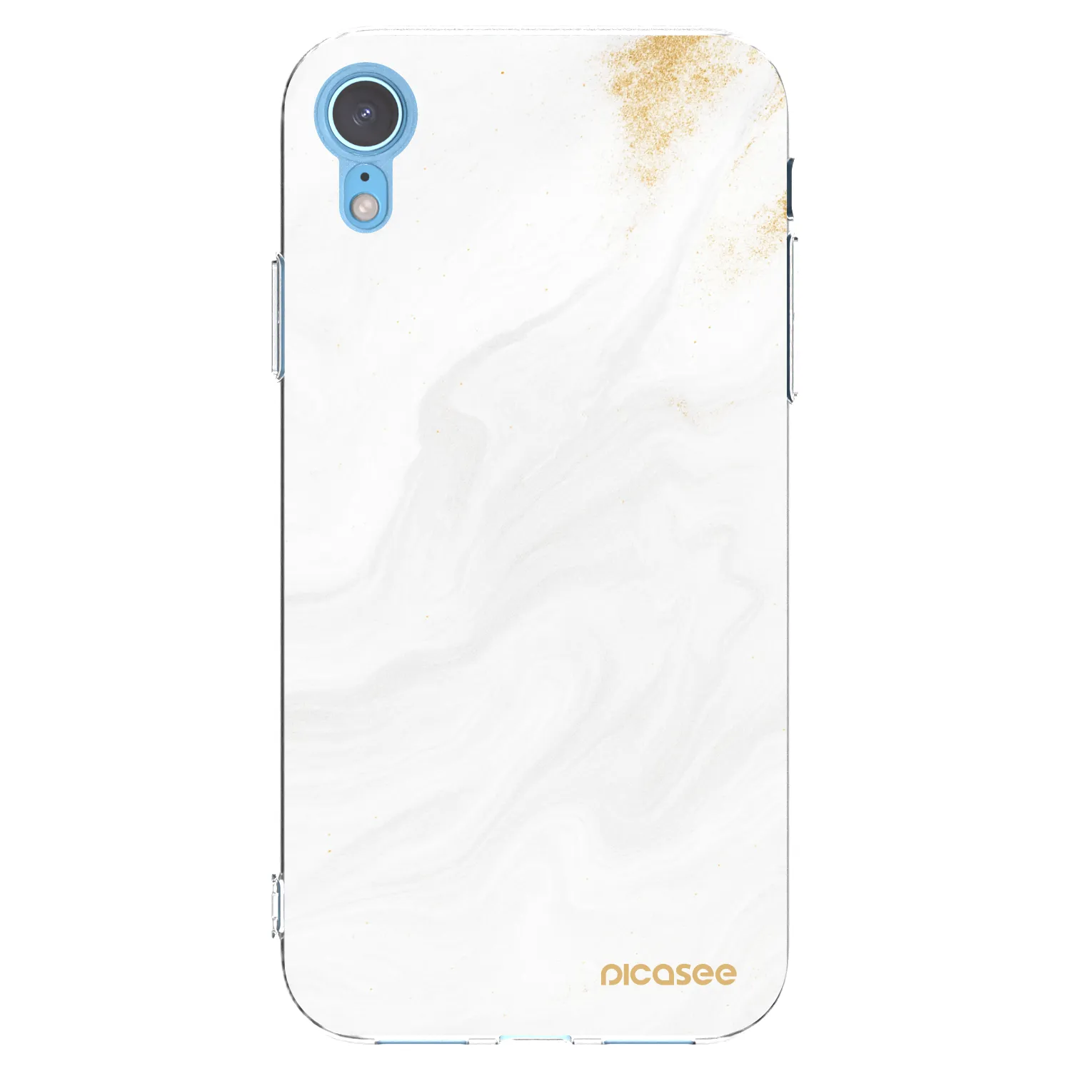 Picasee silikónový prehľadný obal pre Apple iPhone XR - White