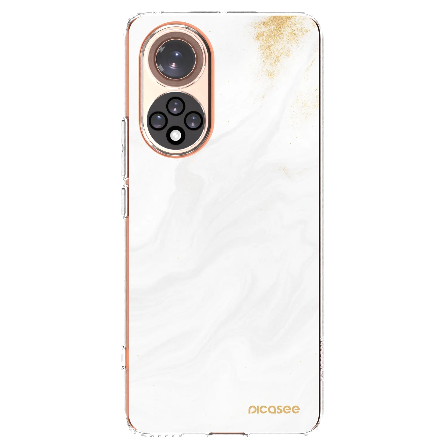 Picasee silikónový prehľadný obal pre Honor 50 5G - White