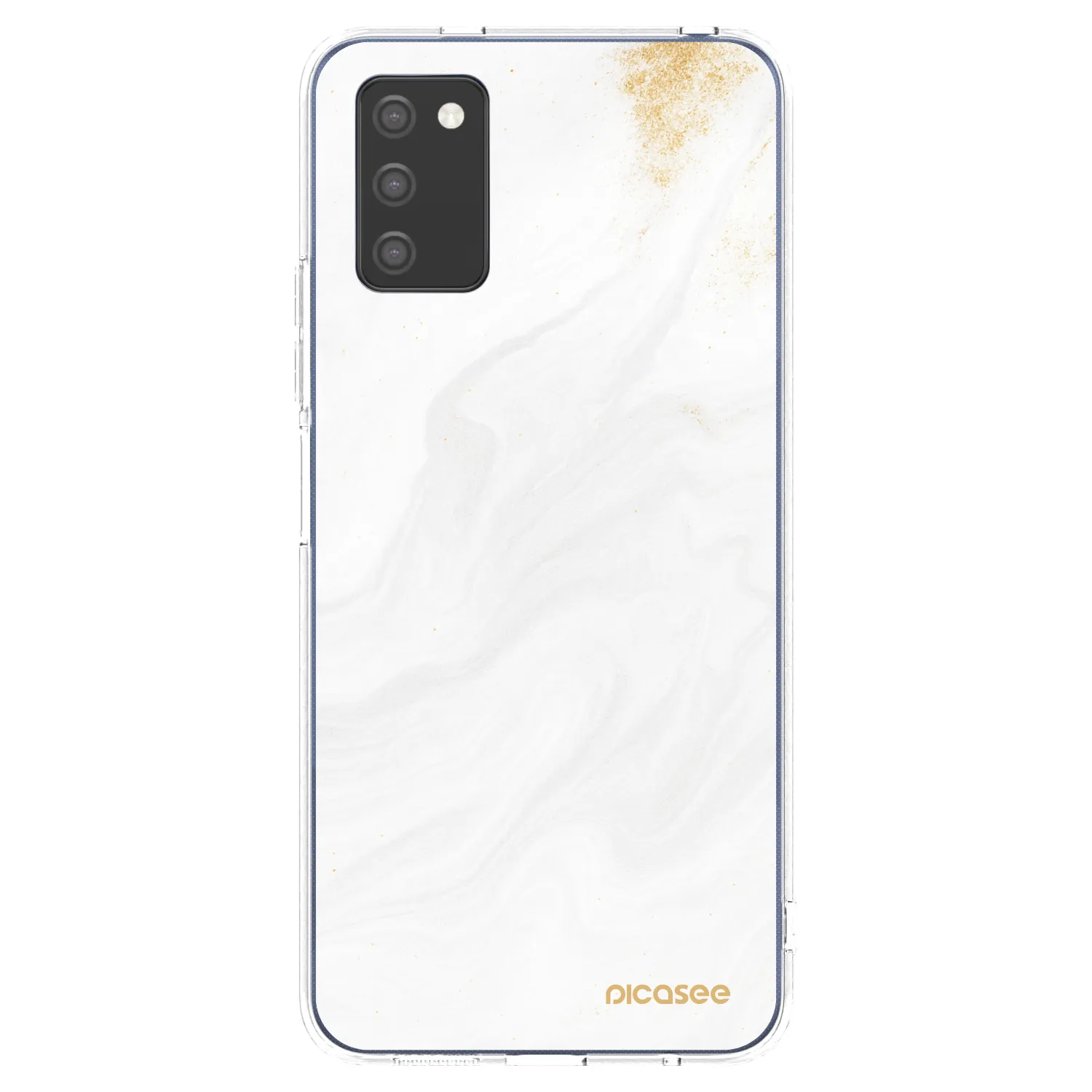 Picasee silikónový prehľadný obal pre Samsung Galaxy A03s A037G - White
