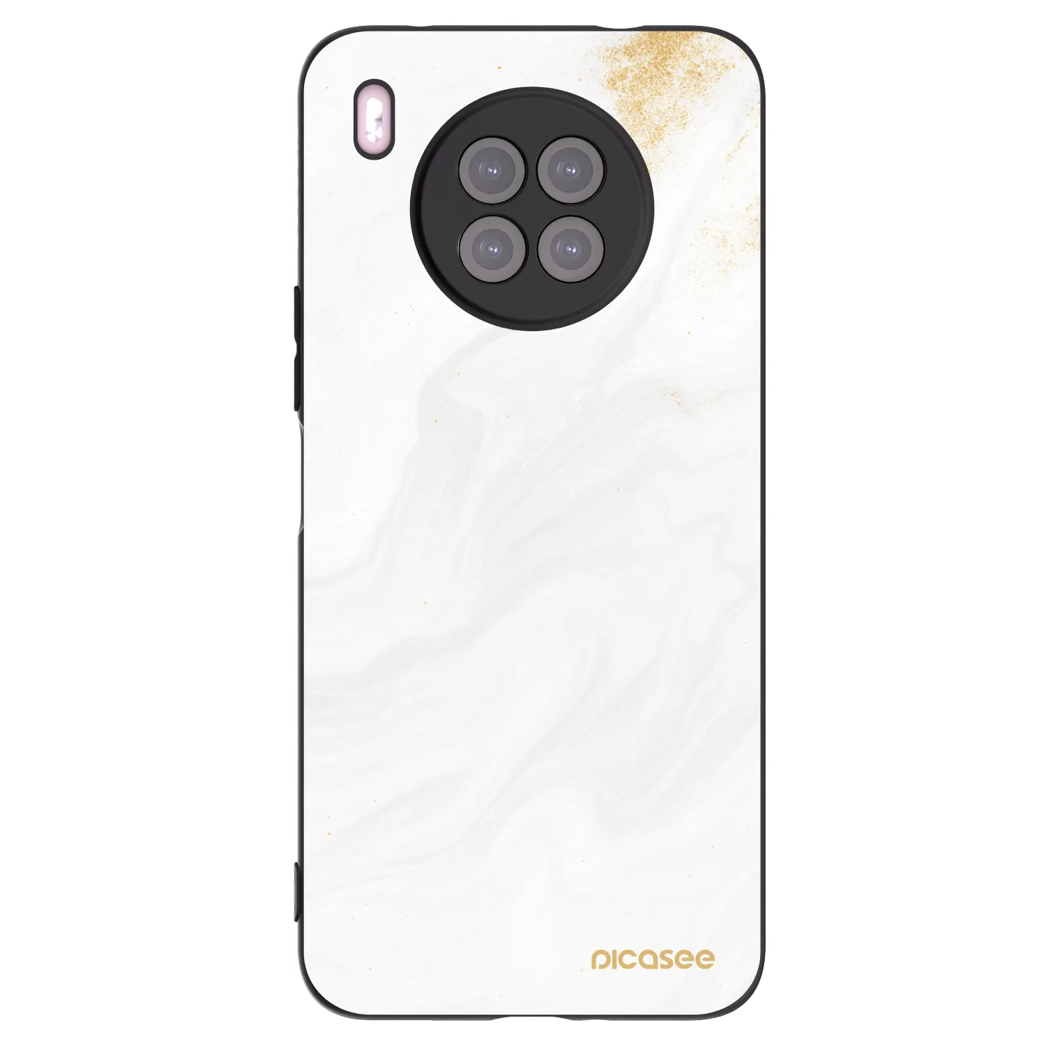 Picasee silikónový čierny obal pre Huawei Nova 8i - White
