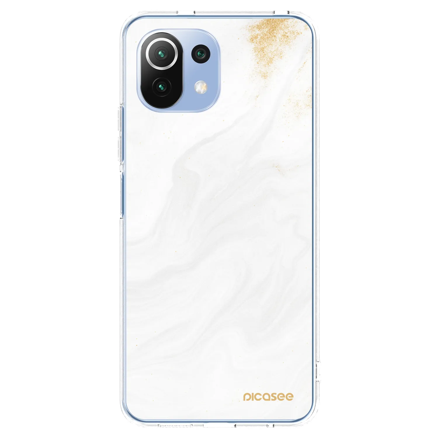 Picasee silikónový prehľadný obal pre Xiaomi 11 Lite 5G NE - White