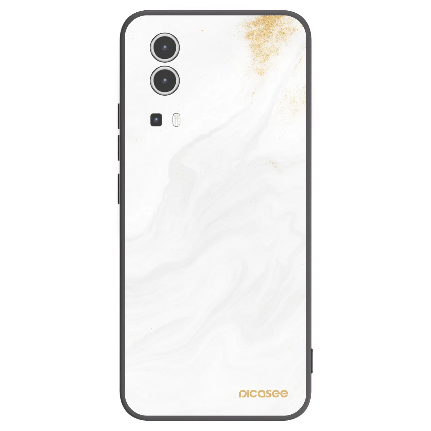 Picasee silikónový čierny obal pre Vivo Y72 5G - White