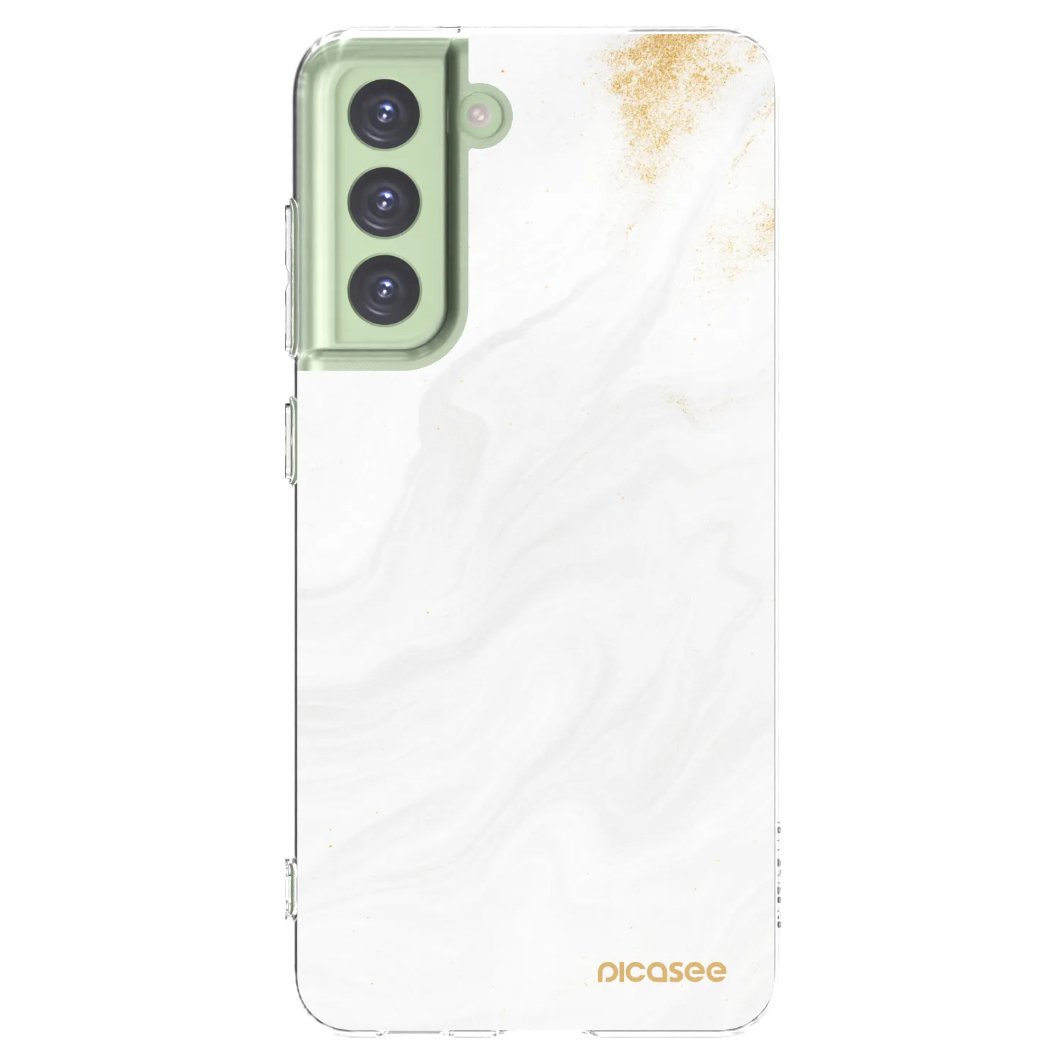 Picasee silikónový prehľadný obal pre Samsung Galaxy S21 FE 5G - White
