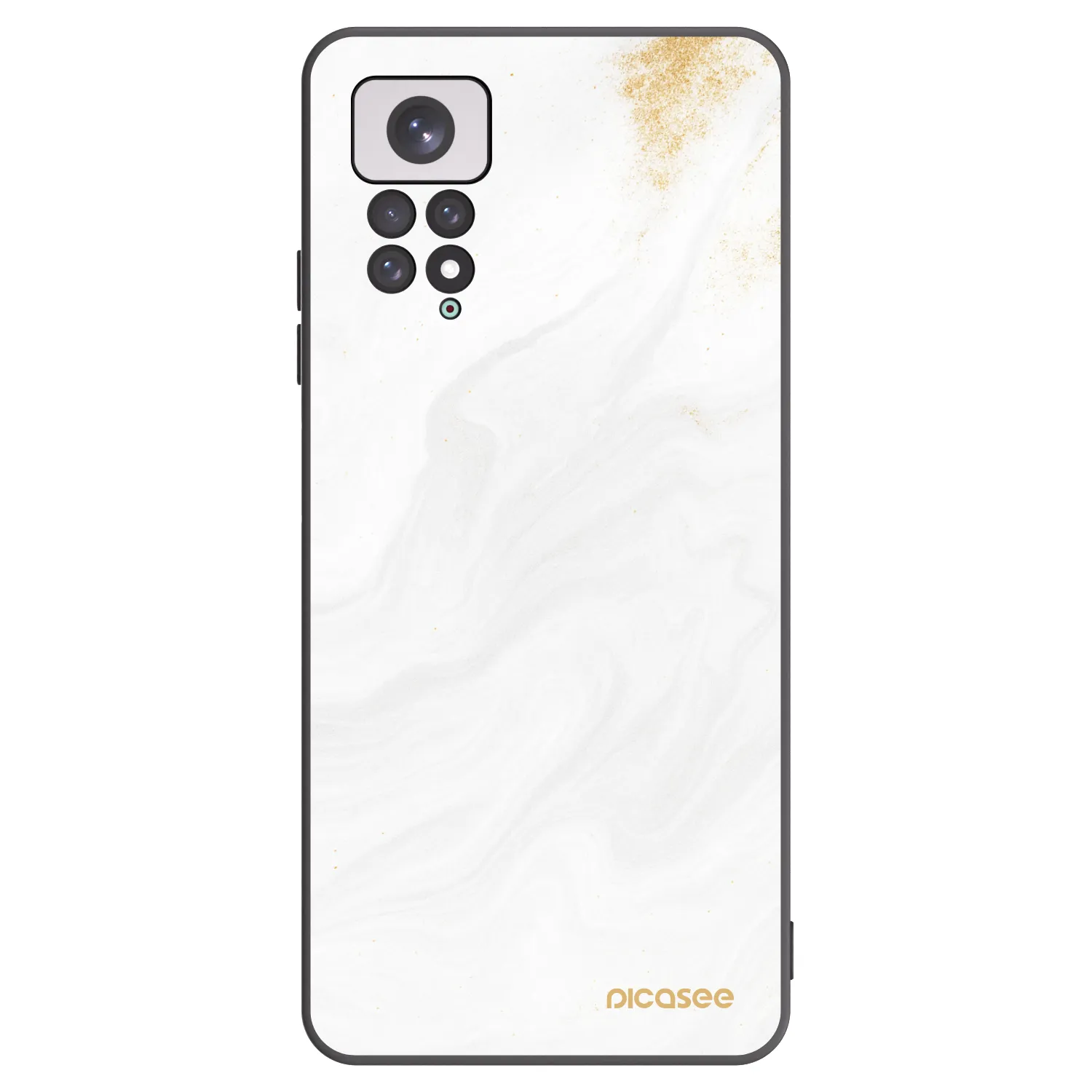 Picasee silikónový čierny obal pre Xiaomi Redmi Note 11 - White