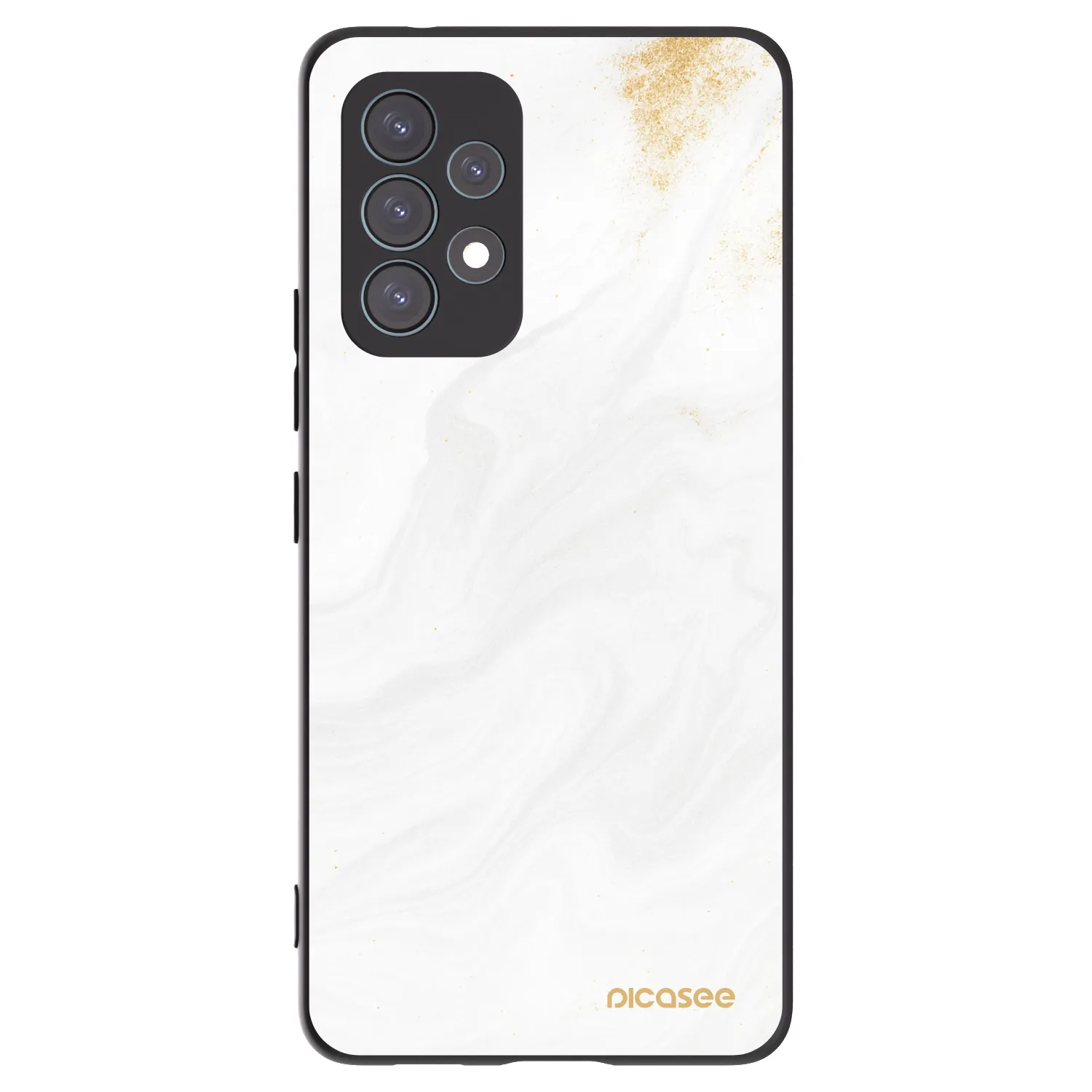 Picasee silikónový čierny obal pre Samsung Galaxy A53 5G A536 - White
