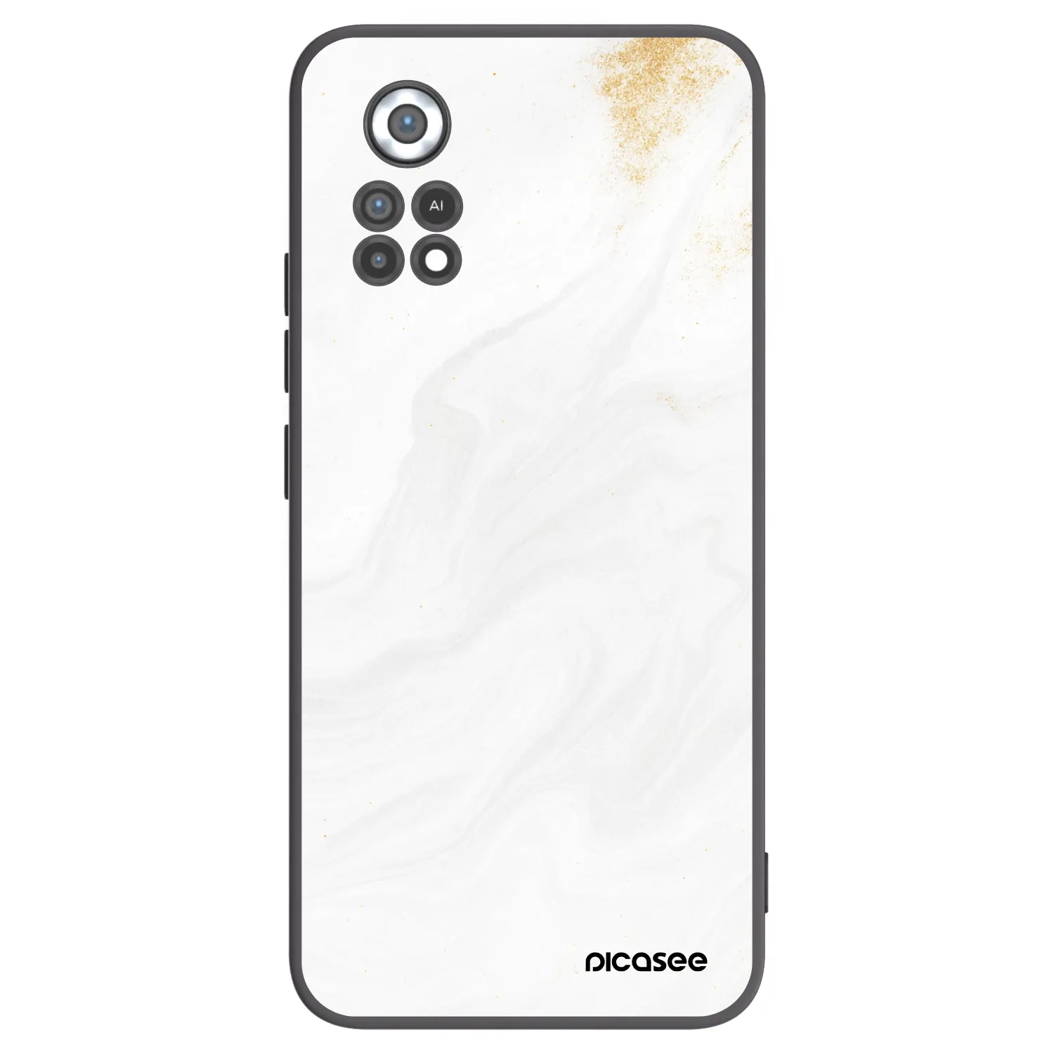 Picasee silikónový čierny obal pre Xiaomi Poco X4 Pro 5G - White