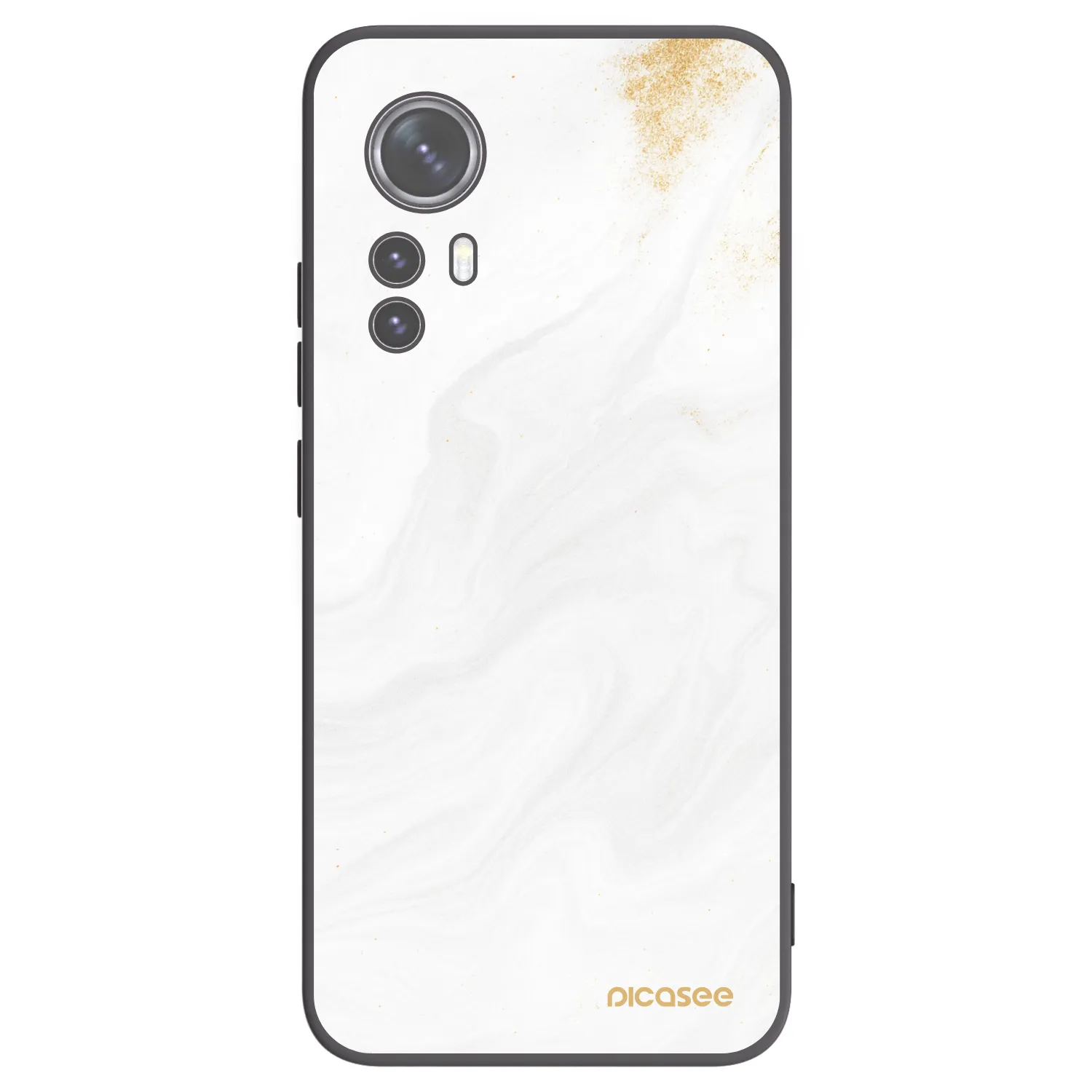 Picasee silikónový čierny obal pre Xiaomi 12 - White