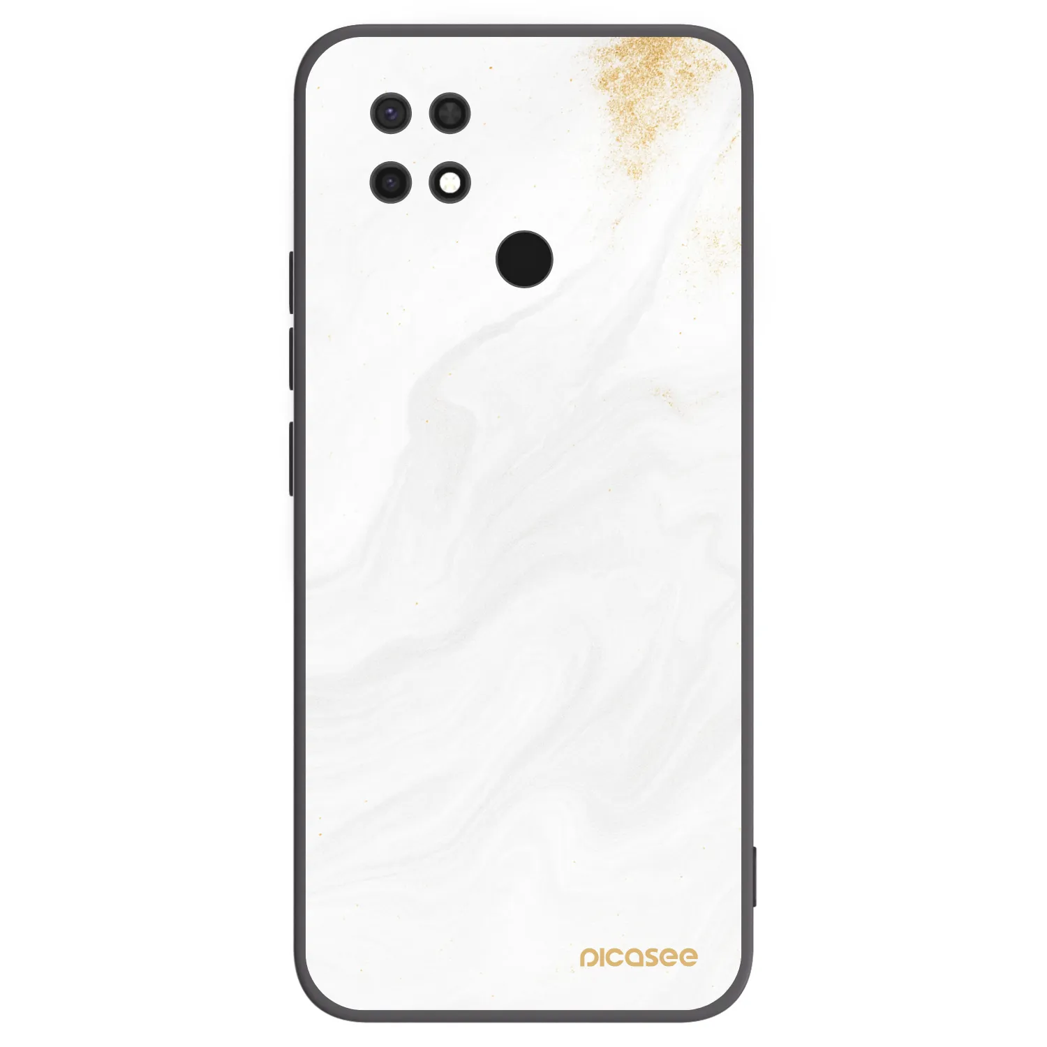 Picasee silikónový čierny obal pre Xiaomi Redmi 10C - White