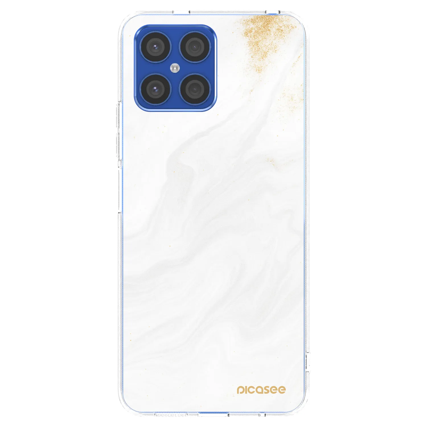 Picasee silikónový prehľadný obal pre Honor X8 4G - White