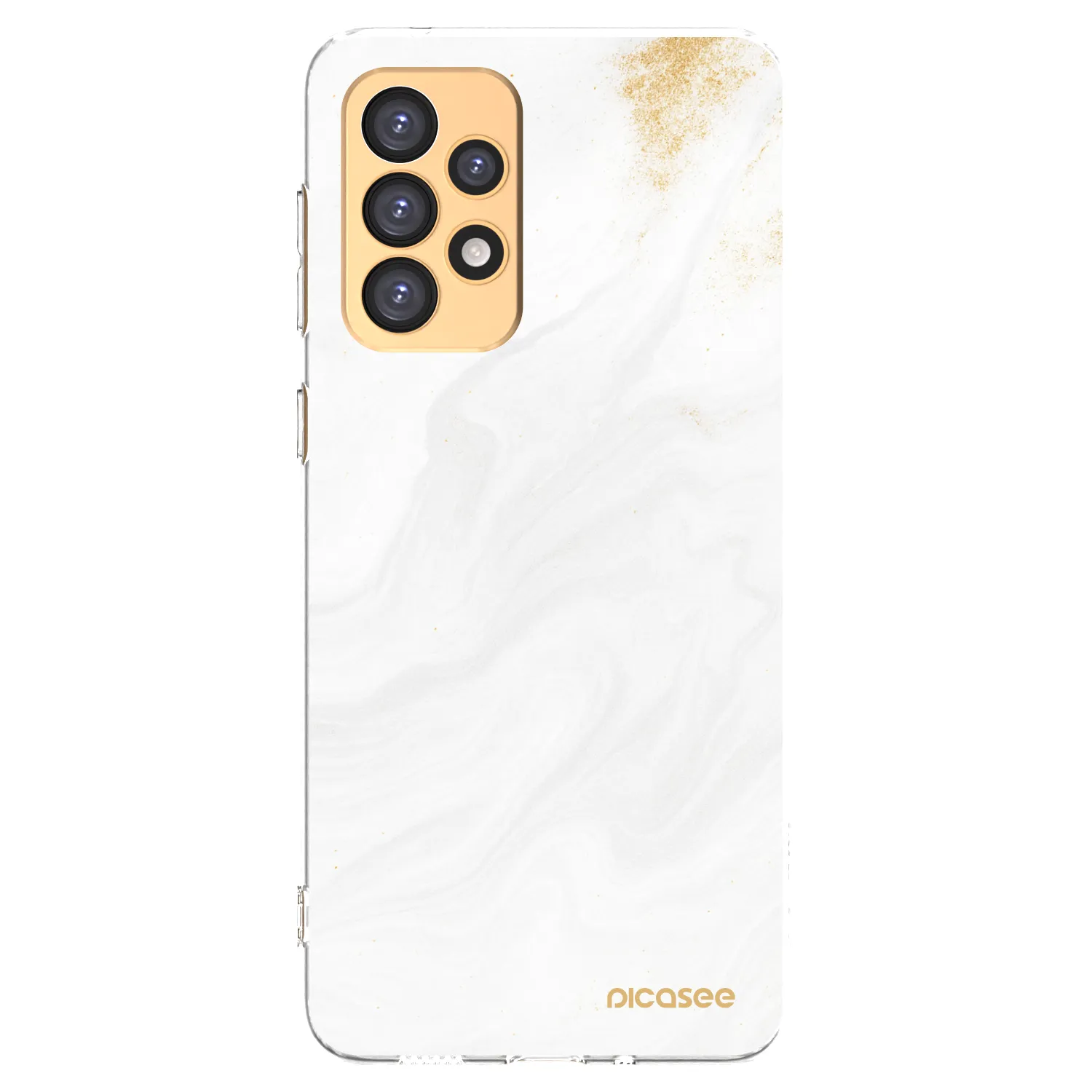 Picasee silikónový prehľadný obal pre Samsung Galaxy A33 5G A336 - White