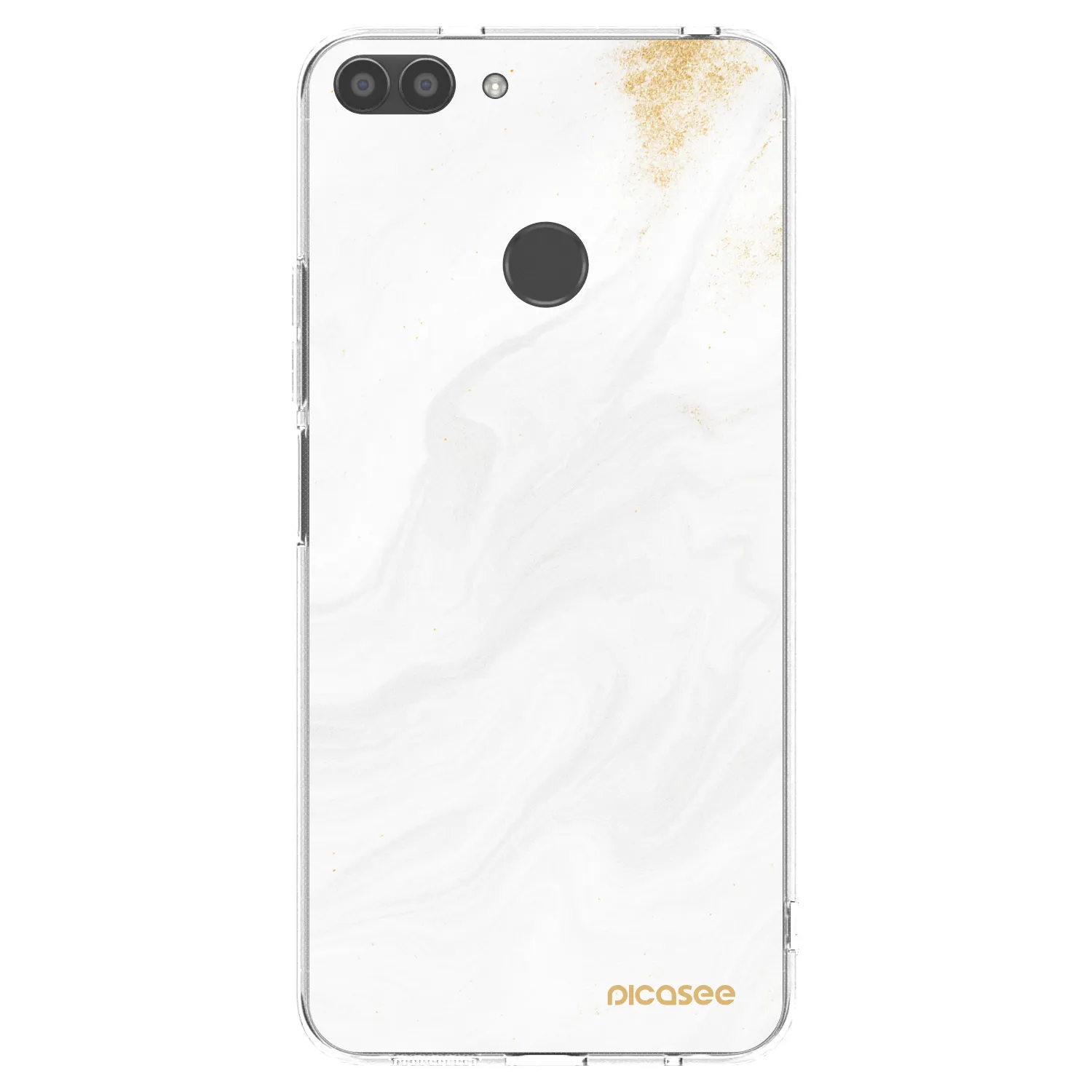 Picasee silikónový prehľadný obal pre Huawei P Smart - White