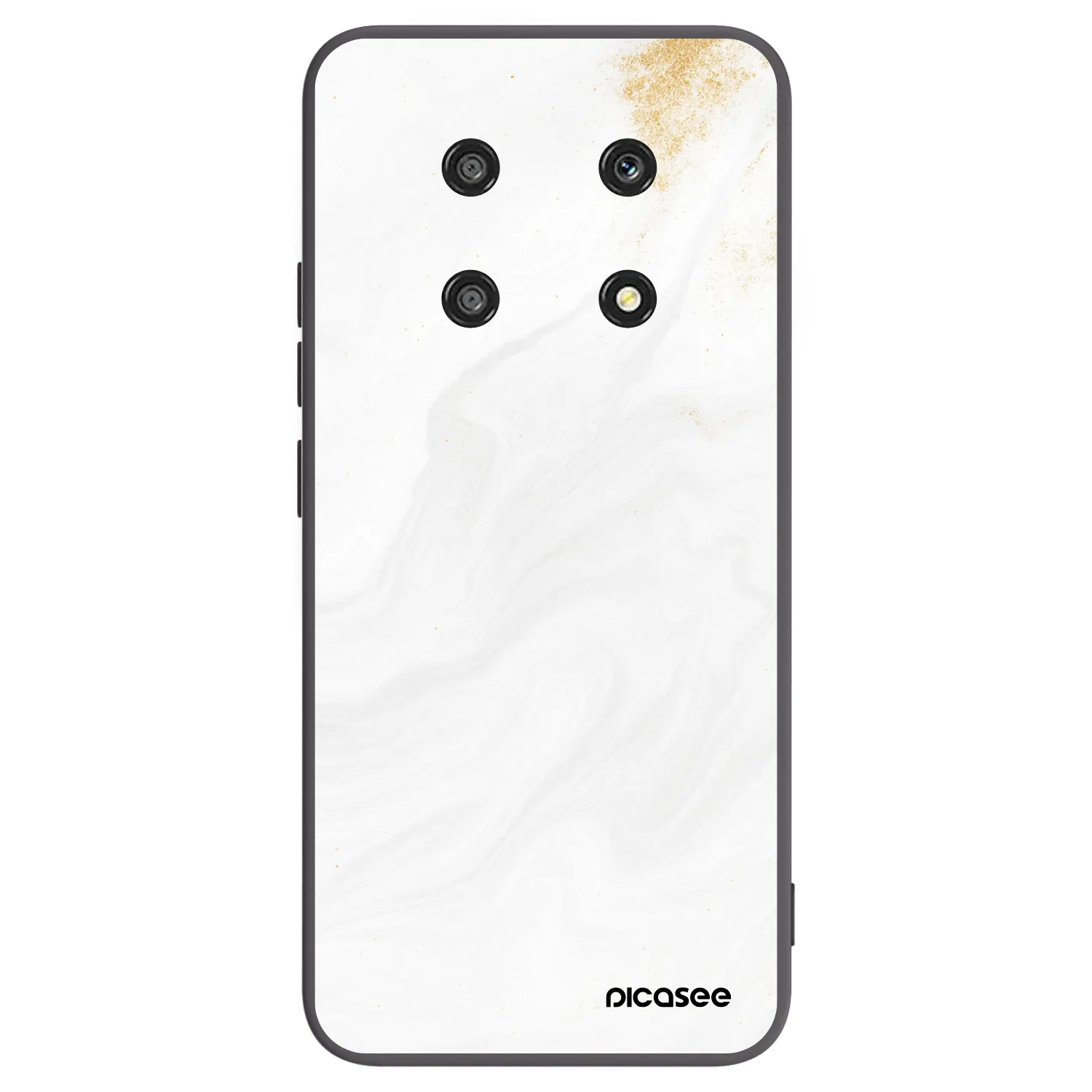 Picasee silikónový čierny obal pre Honor Magic4 Lite 5G - White
