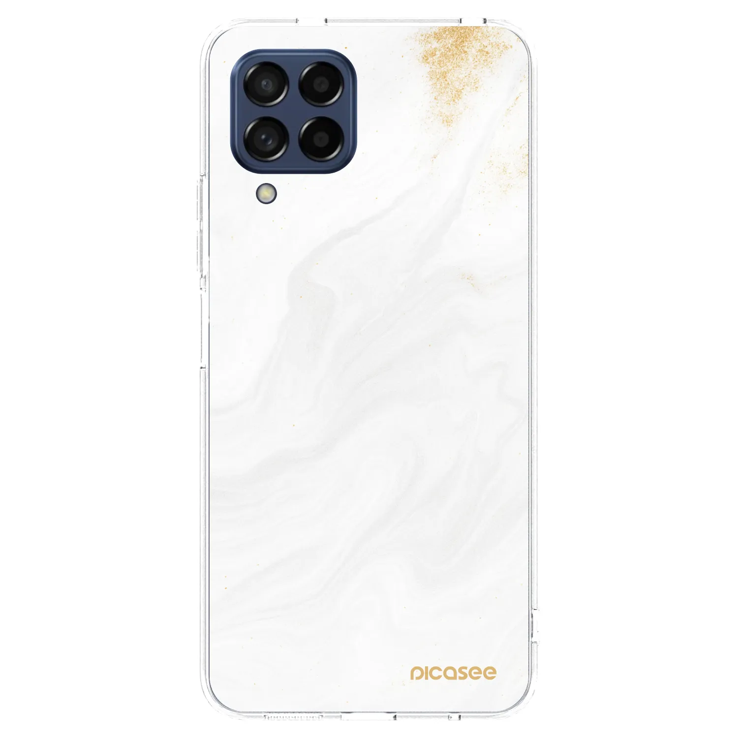 Picasee silikónový prehľadný obal pre Samsung Galaxy M53 5G - White