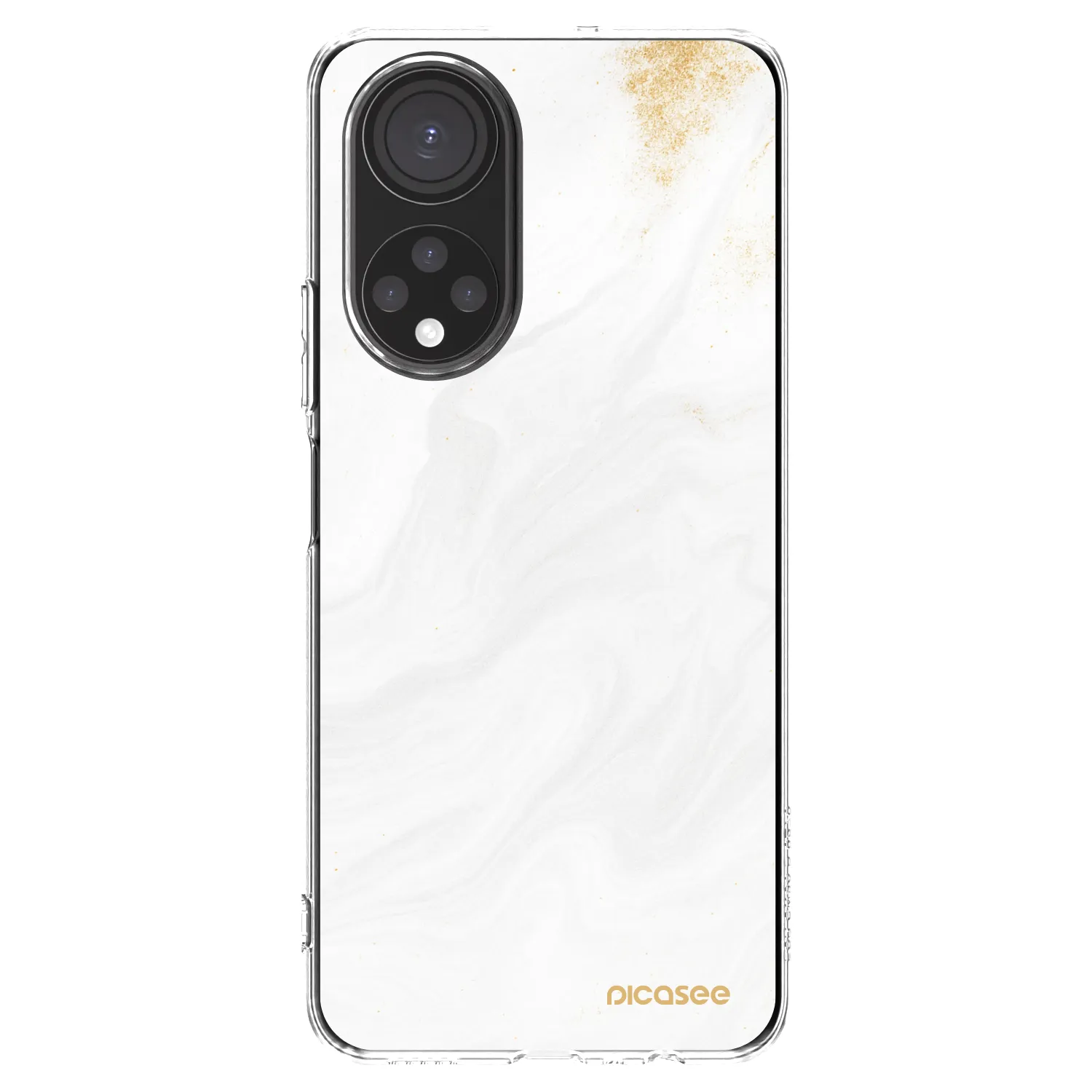 Picasee silikónový prehľadný obal pre Honor X7 - White