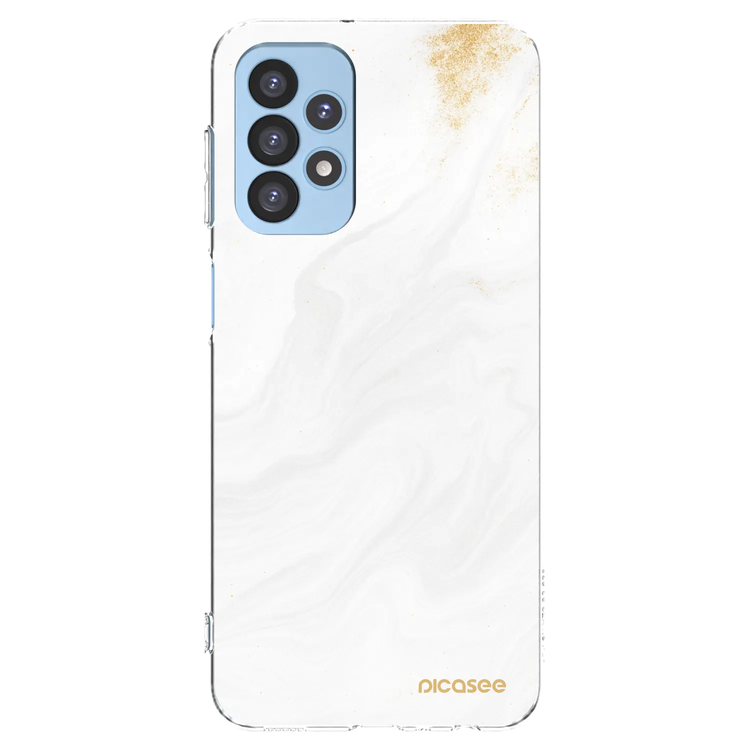 Picasee silikónový prehľadný obal pre Samsung Galaxy A23 A235F 4G - White