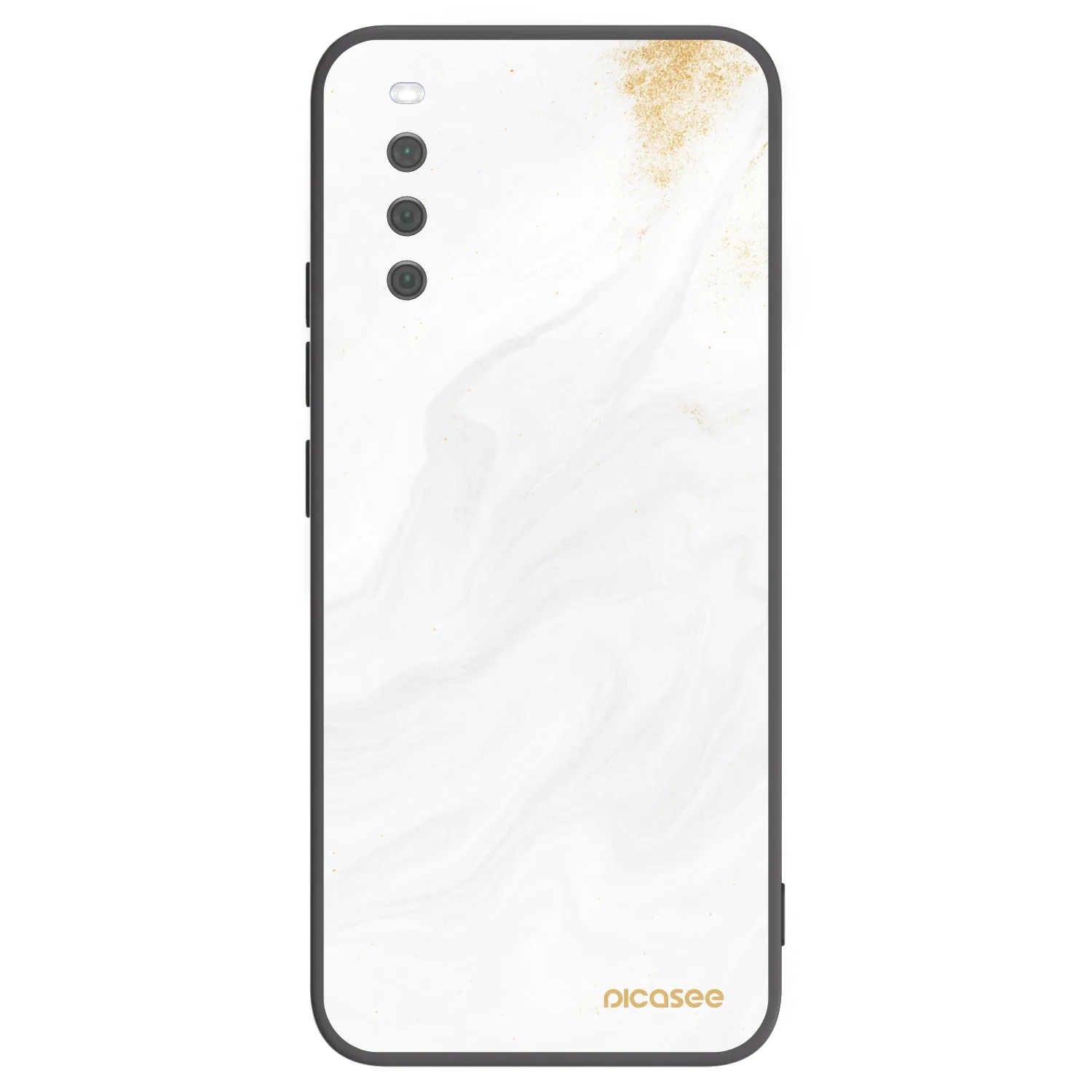 Picasee silikónový čierny obal pre Sony Xperia 10 III - White